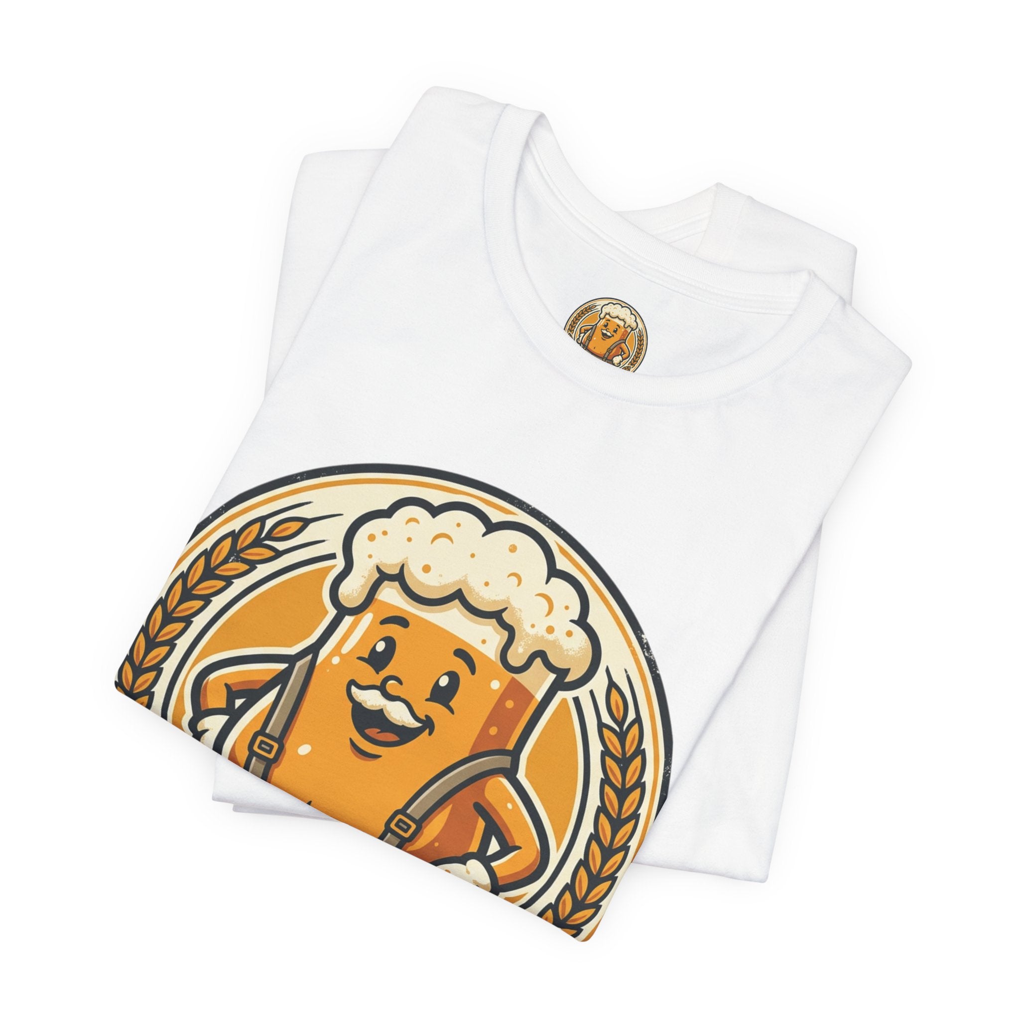 Beerbelly T-Shirt — Funny Beer Mug Cartoon Tee (All Hail The Belly)